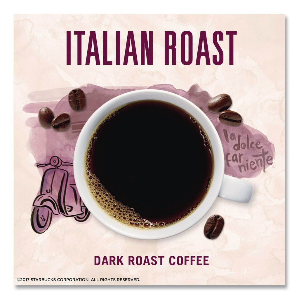 VIA Ready Brew Coffee, 0.11 oz, Italian Roast, 8/Pack, 12 Packs/Carton