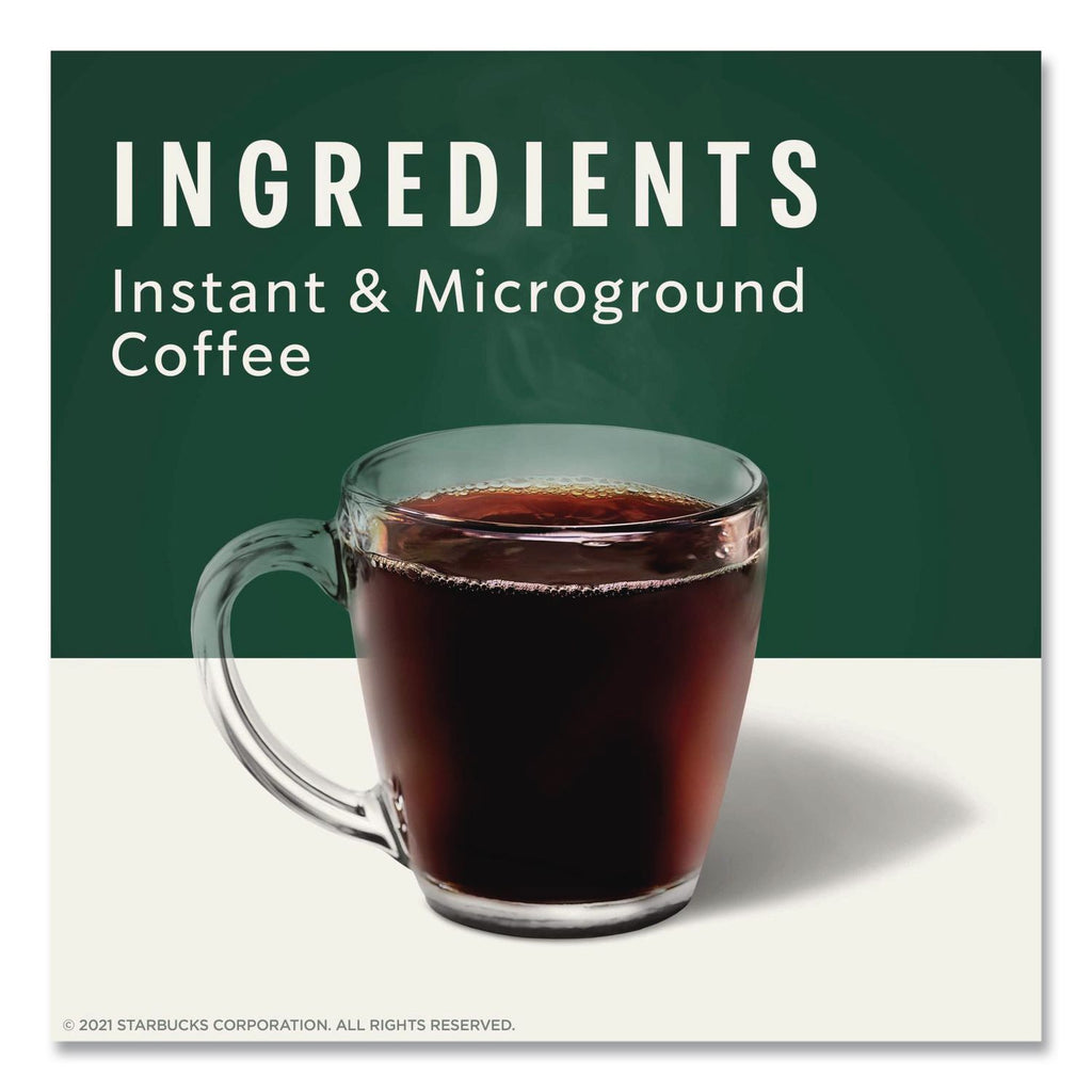 VIA Ready Brew Coffee, 0.11 oz, Italian Roast, 8/Pack, 12 Packs/Carton