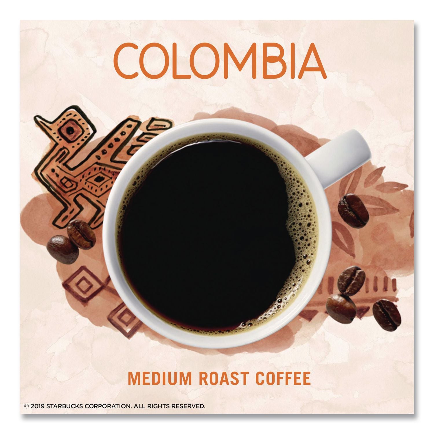 VIA Ready Brew Coffee, Colombia, 1.4 oz Packet, 8/Pack, 12 Packs/Carton