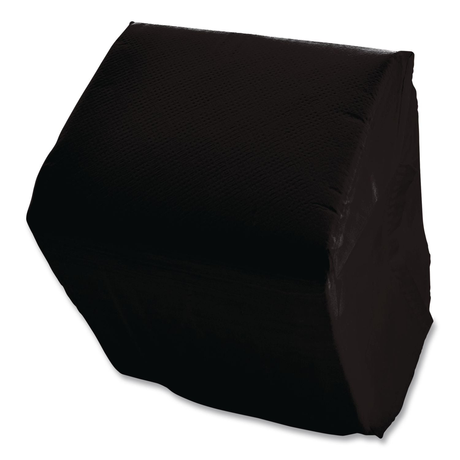 Cocktail Napkins, 2-Ply, 9w x 4.5d, Black, 2,000/Carton