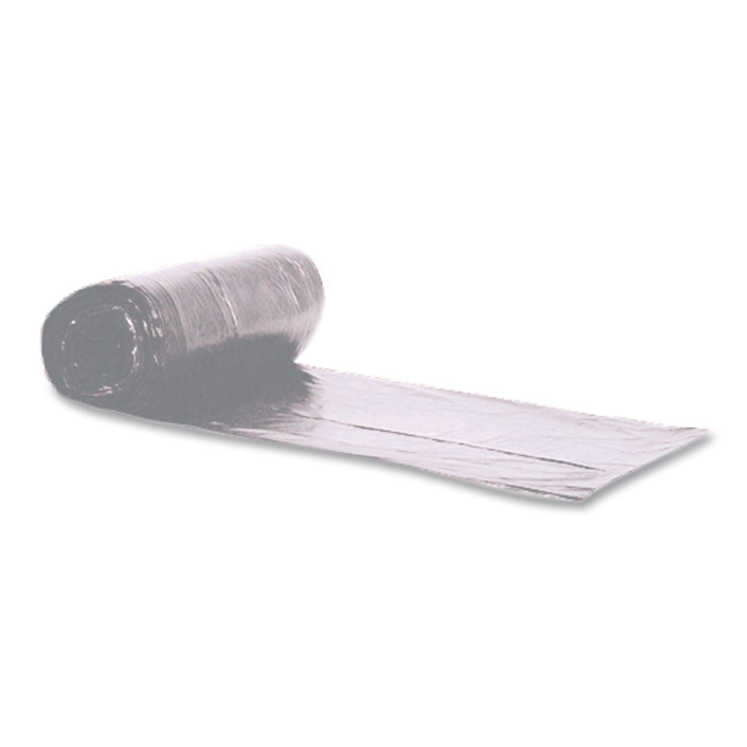 Linear Low-Density Can Liners, 45 gal, 1.7 mil, 39" x 46", Silver, 50/Carton