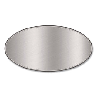 Round Aluminum Container, 48 oz, 9" Diameter, Silver, 500/Carton
