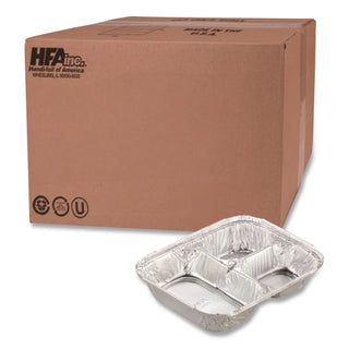 Obl Alum Tray 24Oz 3Comp 500