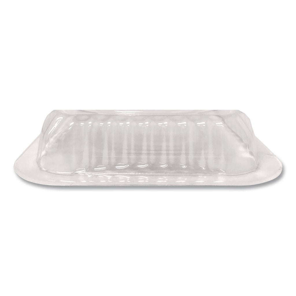 Plastic Dome Lid, 8.25 x 8.25 x 1.5, Clear, 500/Carton