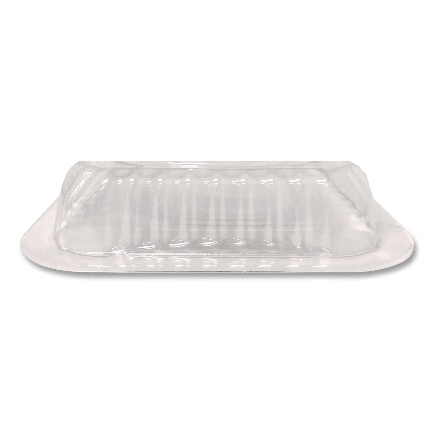 Plastic Dome Lid, 8.25 x 8.25 x 1.5, Clear, 500/Carton