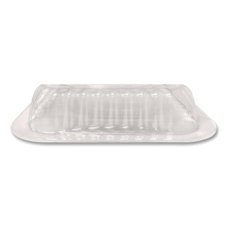 Plastic Dome Lid, 8.25 x 8.25 x 1.5, Clear, 500/Carton