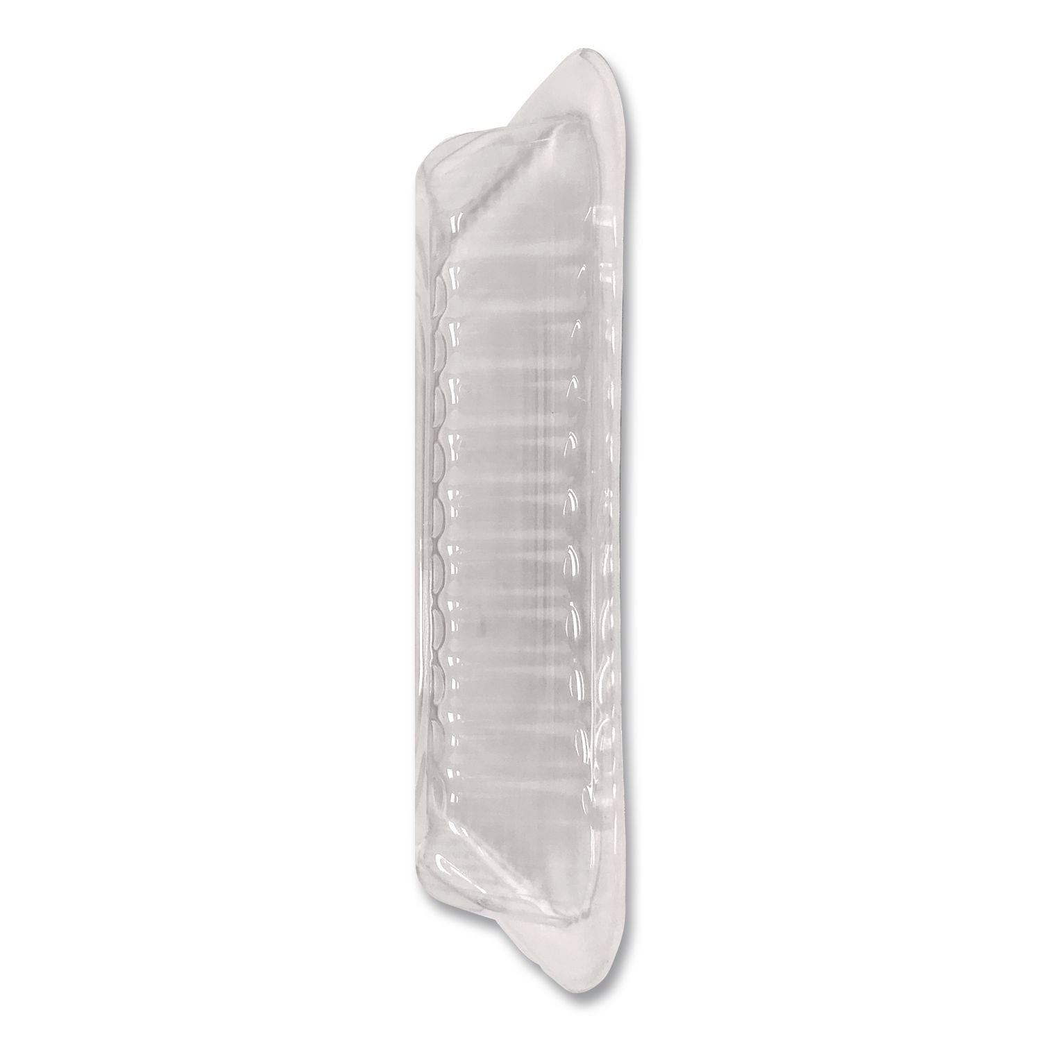 Plastic Dome Lids, Fits Oblong Pans 2061/2062, 8.25 x 5.88, Clear, 500/Carton