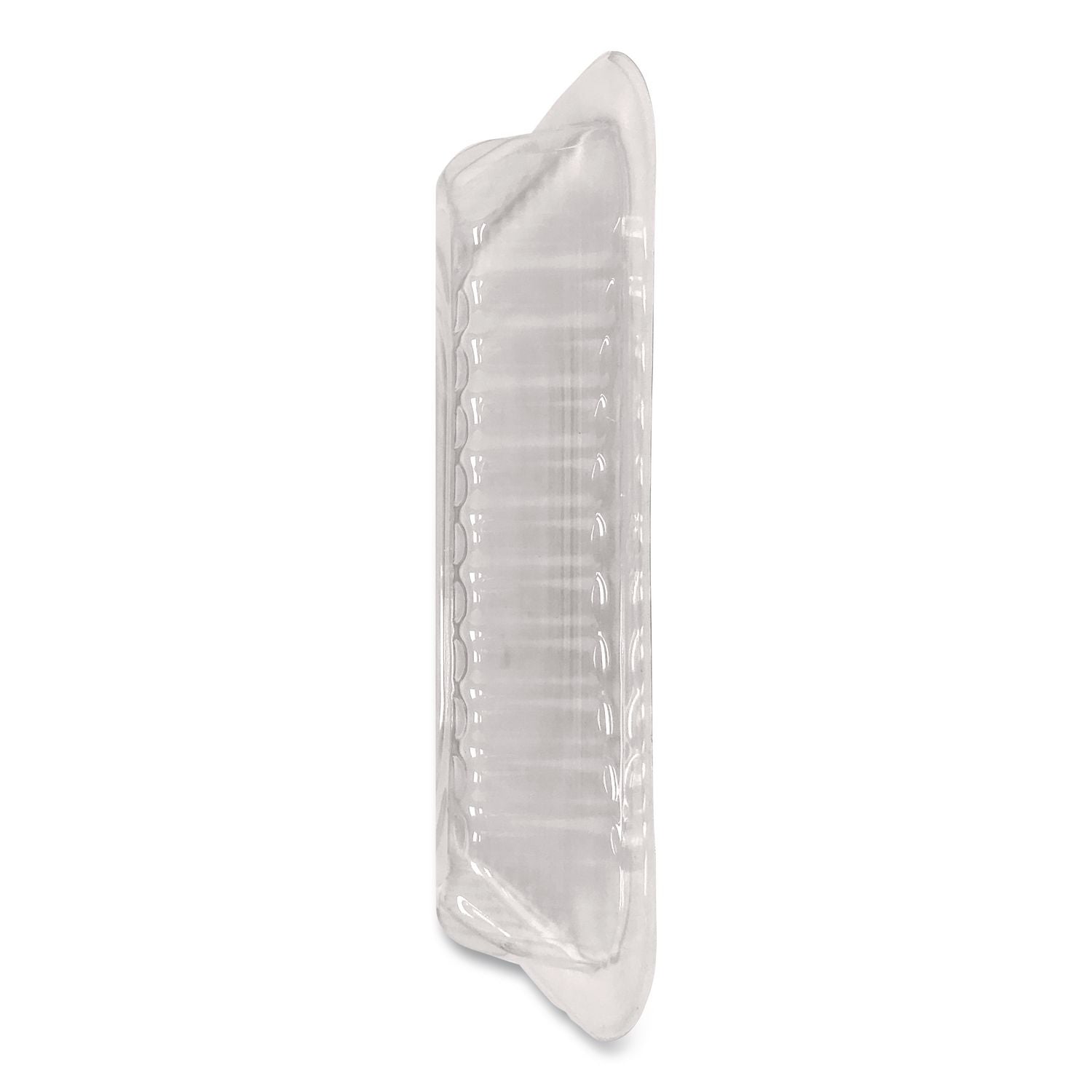 Plastic Dome Lid, Rectangle, Fits 1 lb Oblong Pan 2060, Clear, 500/Carton
