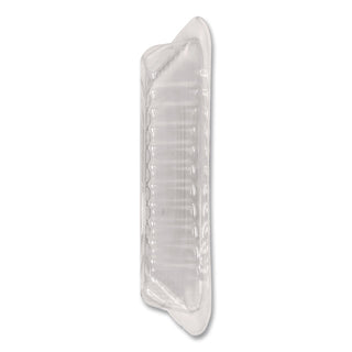Plastic Dome Lids, Fits 1 lb Oblong Pan, Clear, 1,000/Carton
