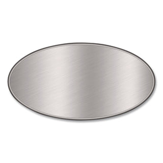Foil Laminated Board Lids, 8.25 Dia, Silver, Aluminum, 500/Carton
