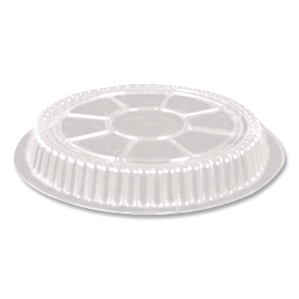 Plastic Dome Lid, 8.25" Diameter x 0.88"h, Clear, 500/Carton