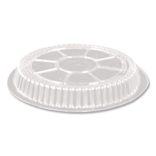 Plastic Dome Lid, 8.25" Diameter x 0.88"h, Clear, 500/Carton