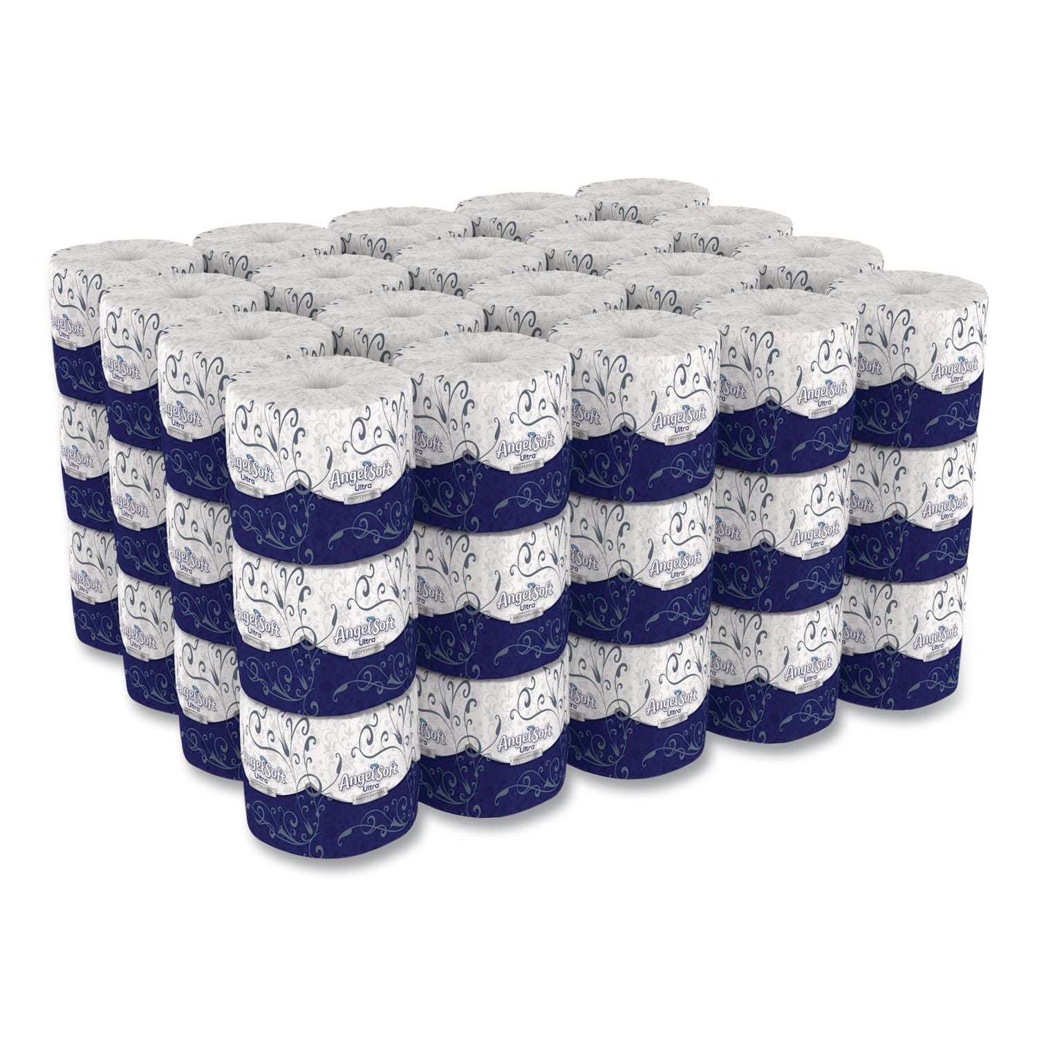 Angel Soft ps Ultra 2-Ply Premium Bathroom Tissue, Septic Safe, White, 400 Sheets/Roll, 60/Carton