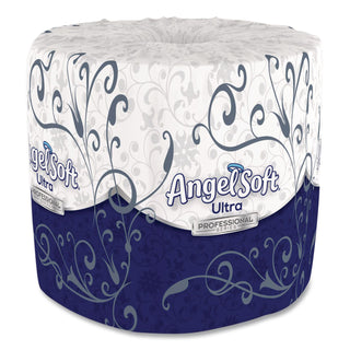 Angel Soft ps Ultra 2-Ply Premium Bathroom Tissue, Septic Safe, White, 400 Sheets/Roll, 60/Carton