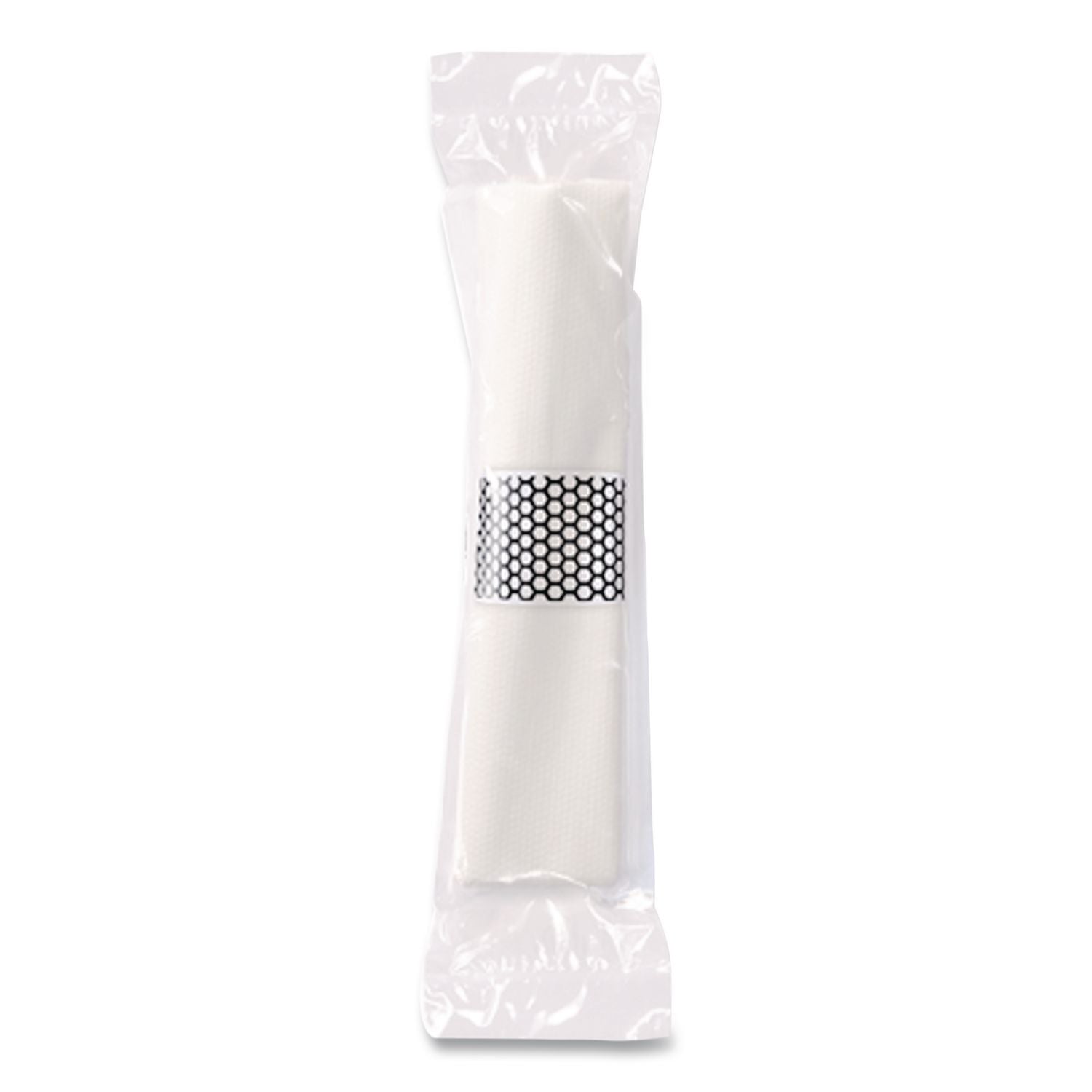 CaterWrap Cater to Go Express Cutlery Kit, Fork/Knife/Spoon/Napkin, Black, 100/Carton