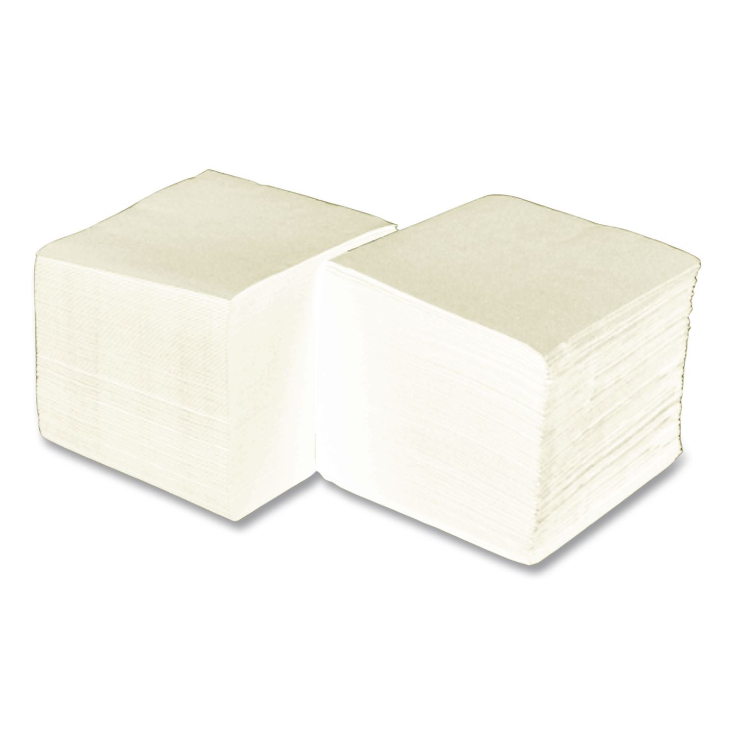 Beverage Napkins, 2-Ply, 9 1/2 x 9 1/2, Ecru, 1000/Carton