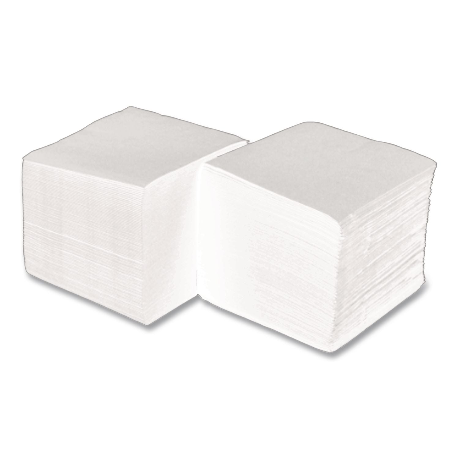 Beverage Napkins, 2-Ply, 9 1/2 x 9 1/2, White, 3000/Carton