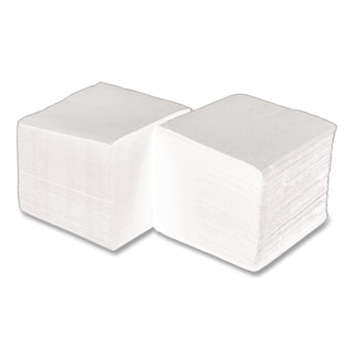 Beverage Napkins, 2-Ply, 9 1/2 x 9 1/2, White, 3000/Carton