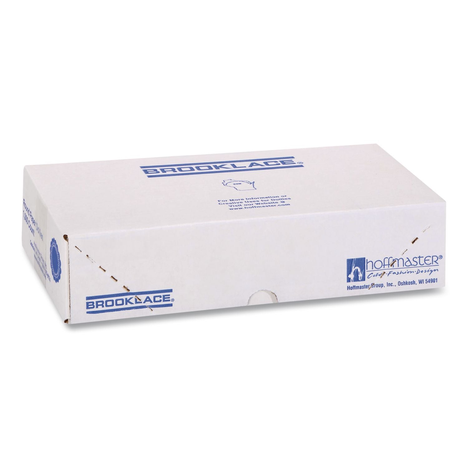 Cambridge Lace Doilies, Round, 8", White, 1,000/Carton
