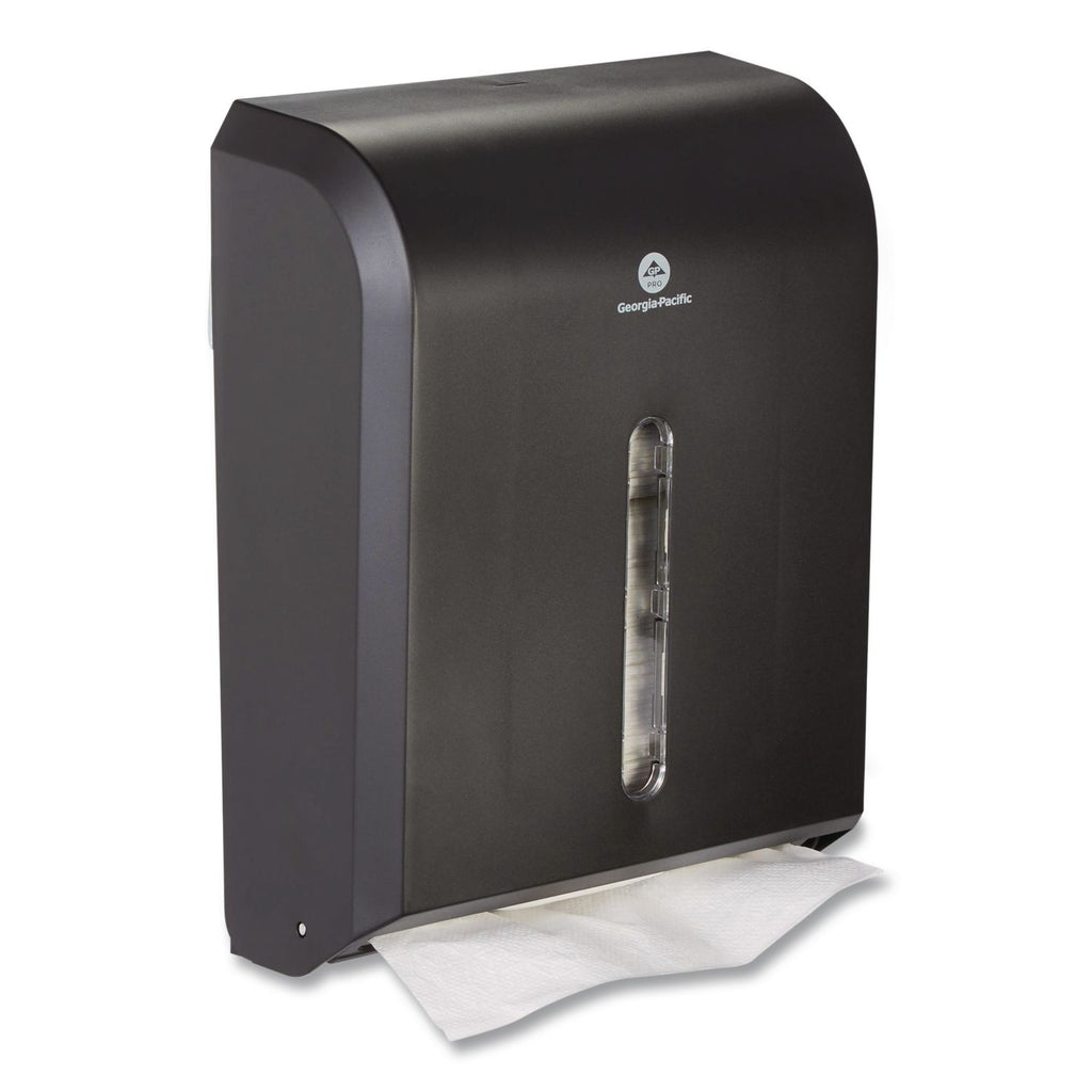 Dispenser for Combi-fold C-Fold/Multifold/BigFold Towels, 12.3 x 6 x 15.5, Black