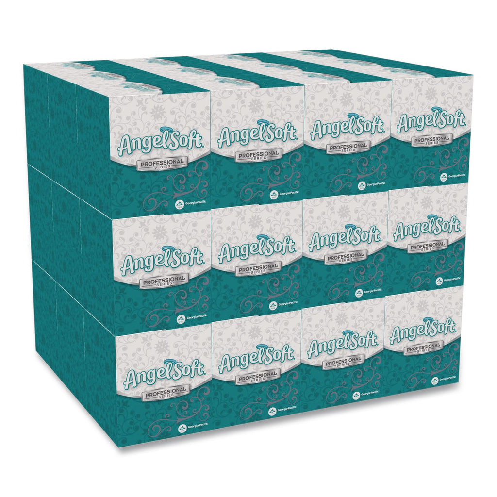 Premium Facial Tissue, 2-Ply, White, Cube Box, 96 Sheets/Box