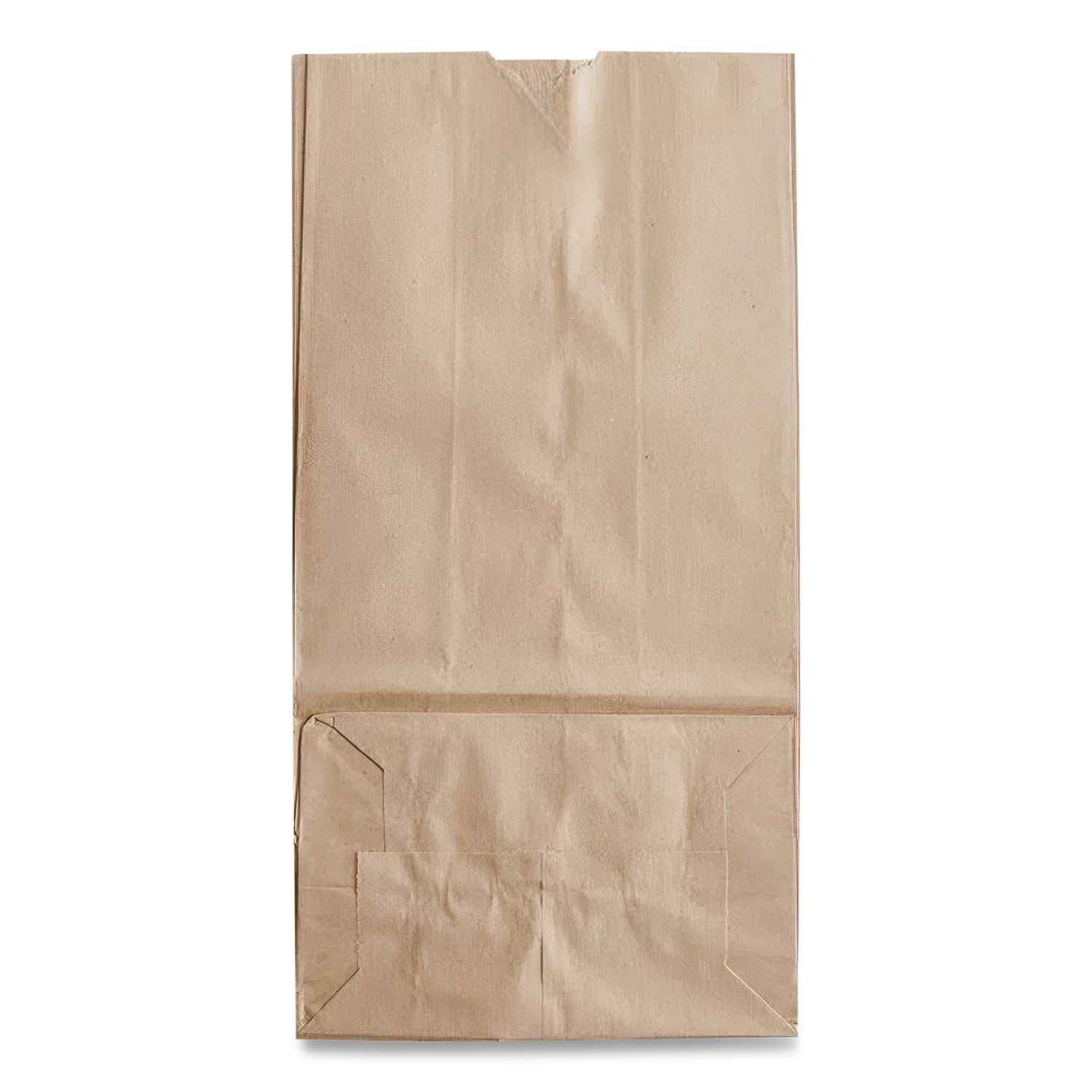 Grocery Paper Bags, 50 lb Capacity, #16, 7.75" x 4.81" x 16", Kraft, 500 Bags