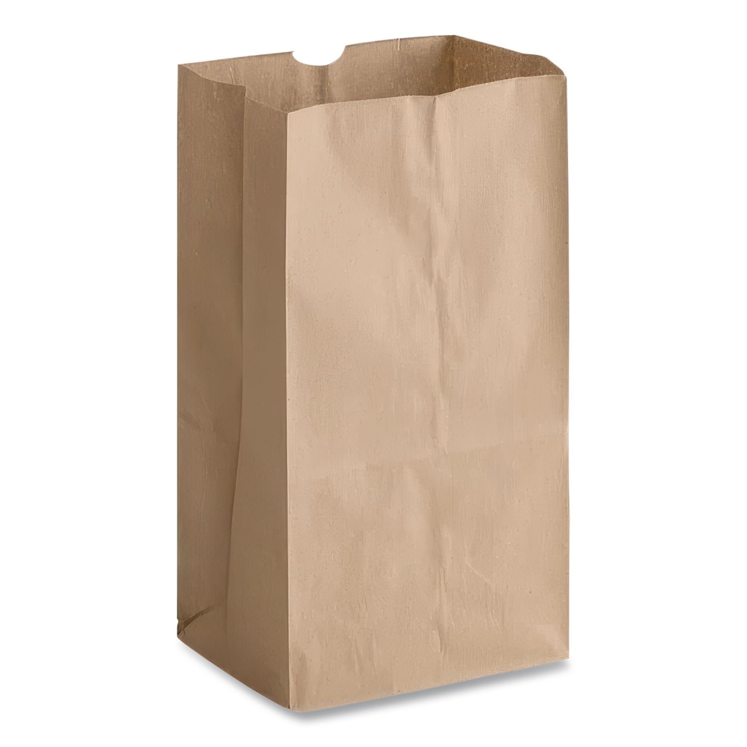 Grocery Paper Bags, 40 lb Capacity, #25 Squat, 8.25" x 6.13" x 15.88", Kraft, 500 Bags