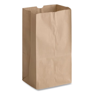 Grocery Paper Bags, 40 lb Capacity, #25 Squat, 8.25" x 6.13" x 15.88", Kraft, 500 Bags