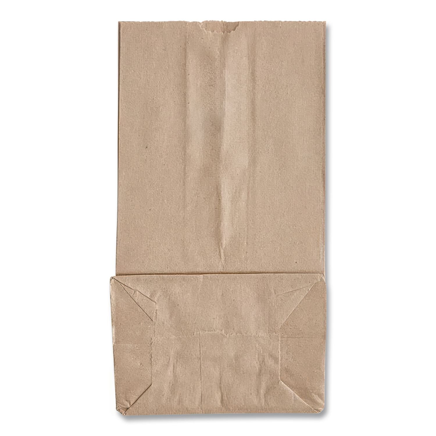 Grocery Paper Bags, 30 lb Capacity, #1, 3.5" x 2.38" x 6.88", Kraft, 500 Bags