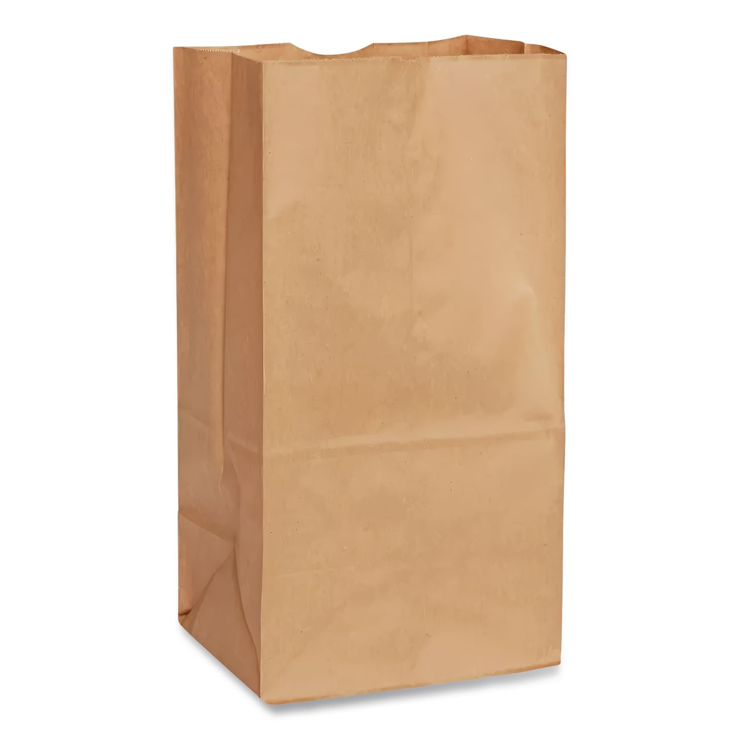 Grocery Paper Bags, 30 lb Capacity, #3, 4.75" x 2.94" x 8.56", Kraft, 500 Bags