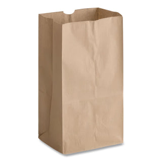 Grocery Paper Bags, 52 lb Capacity, #2, 4.06" x 2.68" x 8.12", Kraft, 250 Bags/Bundle, 2 Bundles
