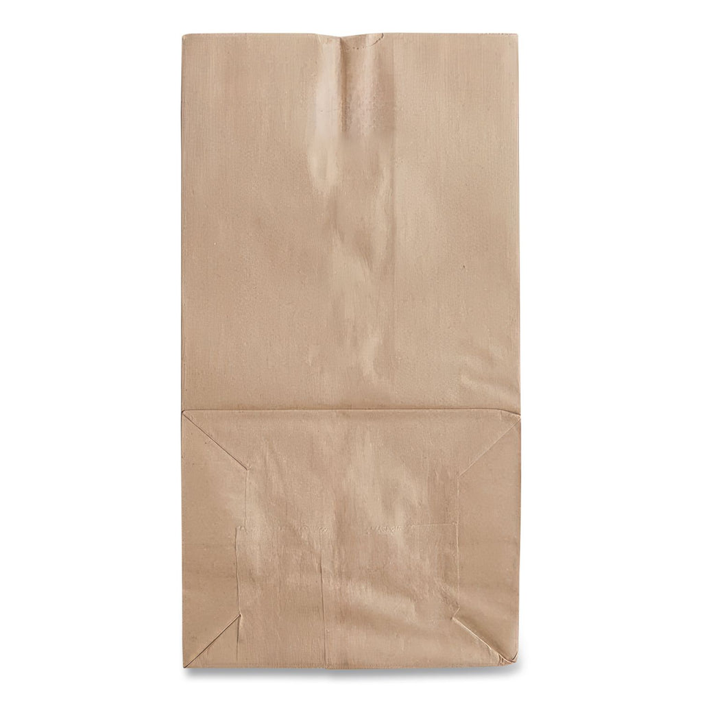 Grocery Paper Bags, 52 lb Capacity, #2, 4.06" x 2.68" x 8.12", Kraft, 250 Bags/Bundle, 2 Bundles