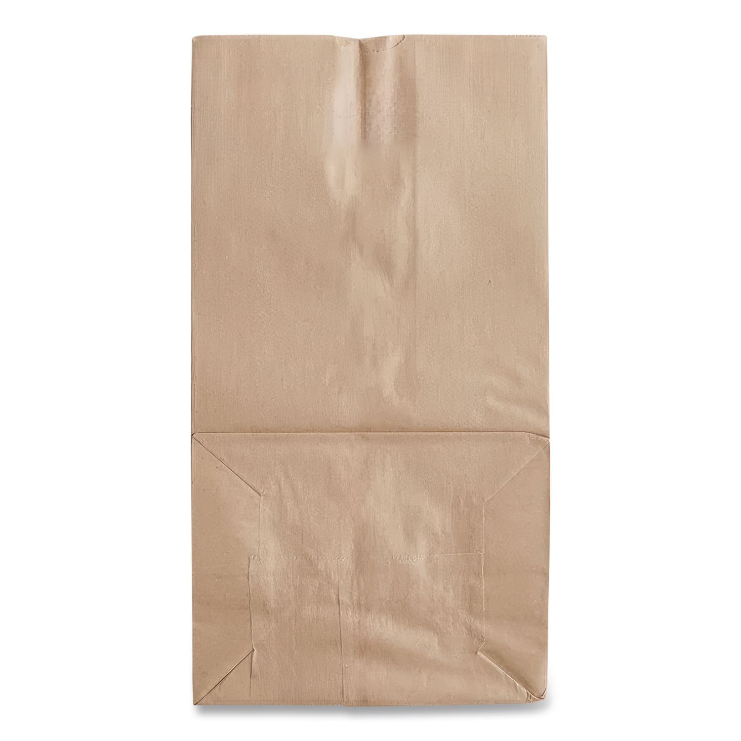 Grocery Paper Bags, 52 lb Capacity, #2, 4.06" x 2.68" x 8.12", Kraft, 250 Bags/Bundle, 2 Bundles