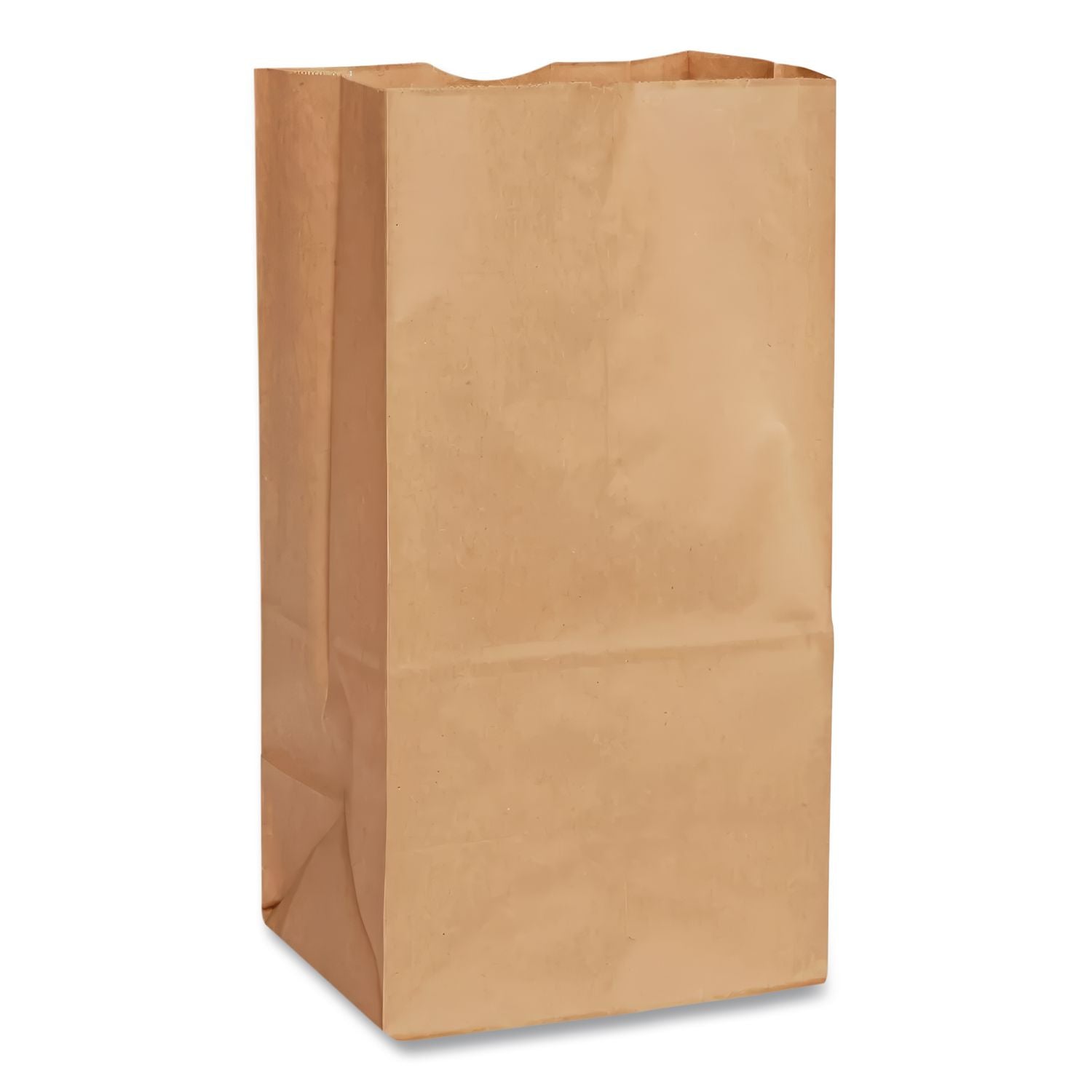 Grocery Paper Bags, 50 lb Capacity, #6, 6" x 3.63" x 11.06", Kraft, 500 Bags