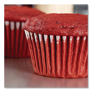 Fluted Bake Cups, 2.25 Diameter x 1.88 h, White, Paper, 500/Pack, 20 Packs/Carton