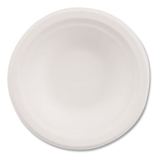 Paper Pro Round Bowls, 12 oz, Beige, 125/Bag, 8 Bags/Carton