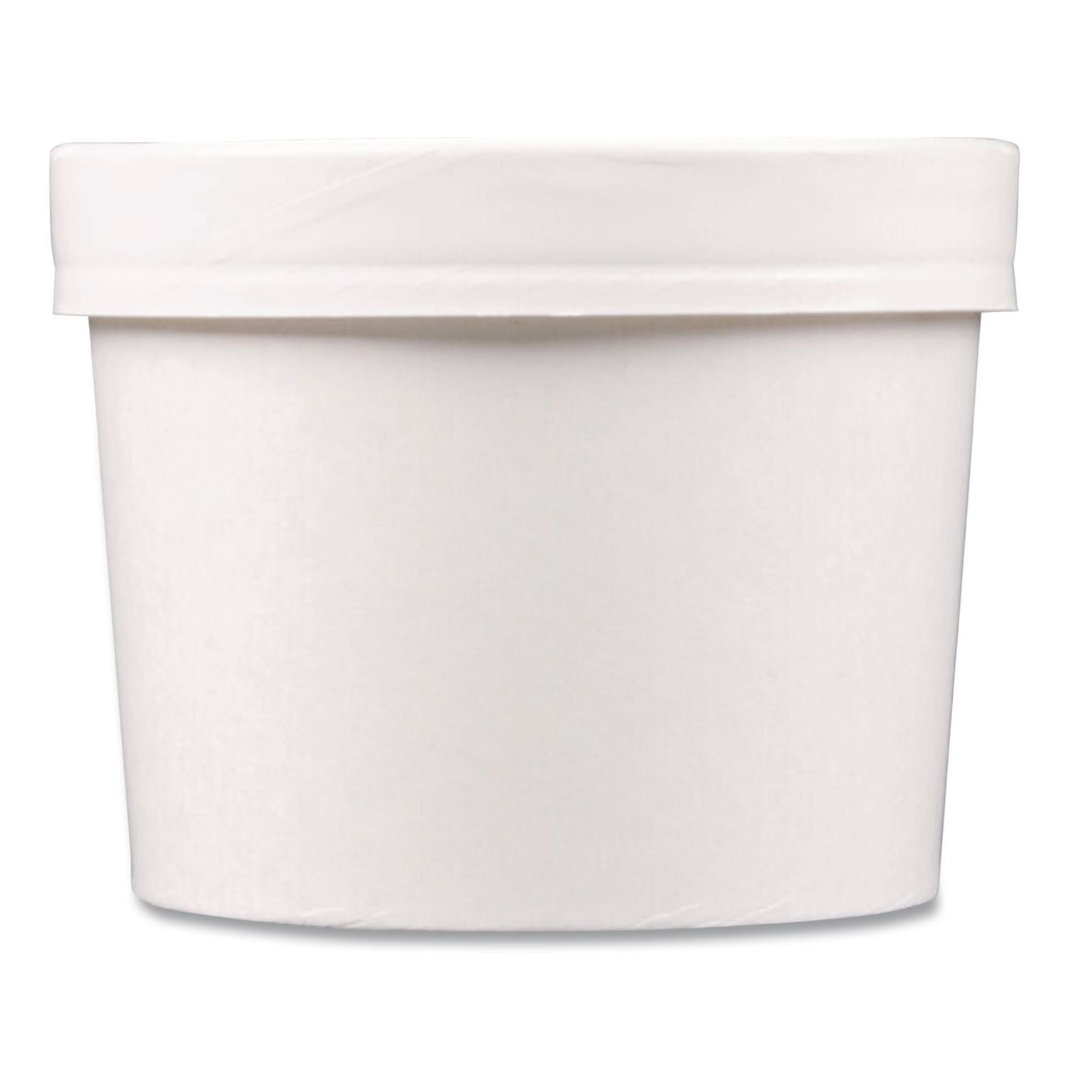 Vented Paper Lids, Fits 8 oz to 16 oz Cups, White, 25/Sleeve, 40 Sleeves/Carton