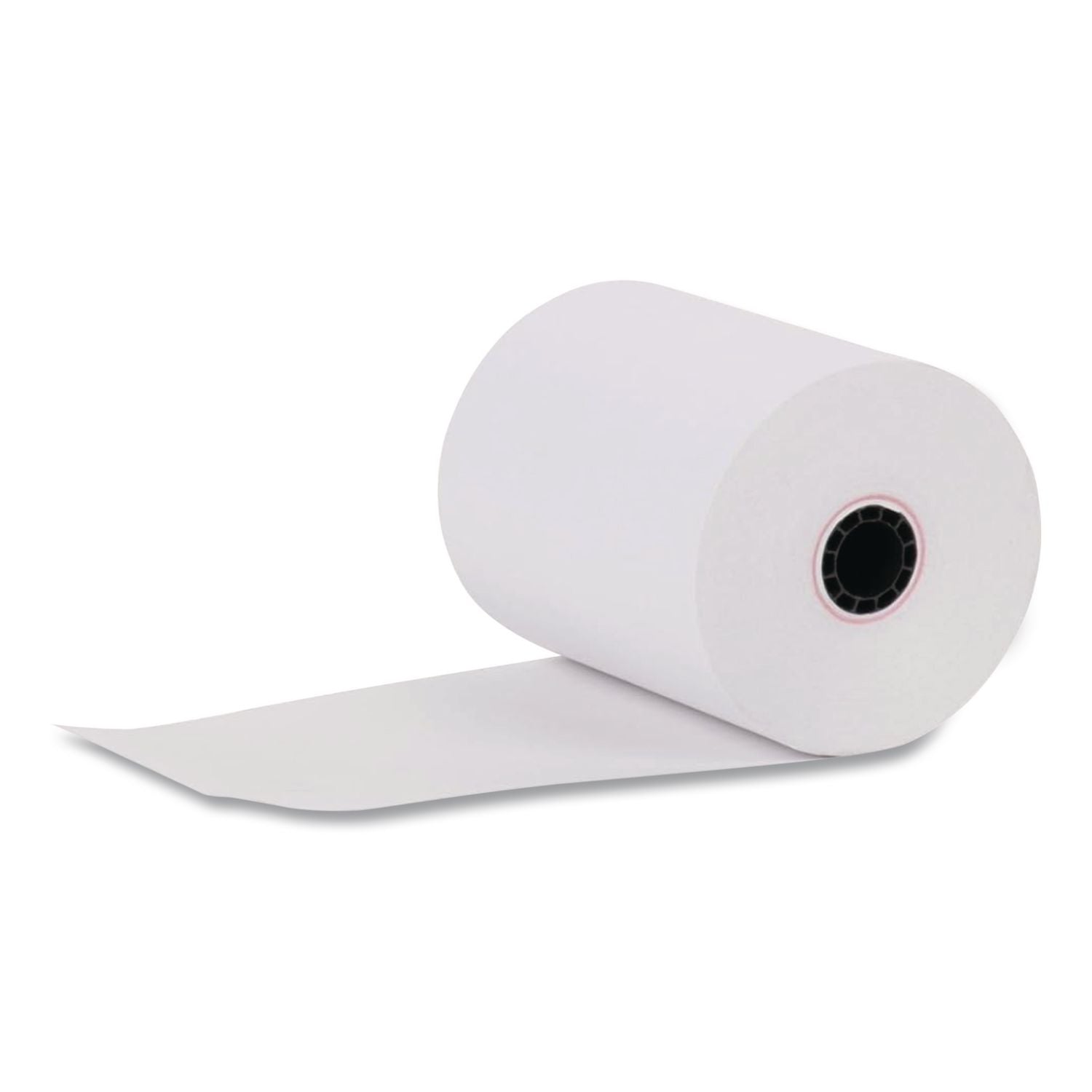 Impact Bond Paper Rolls, 1-Ply, 3.25" x 243 ft, White, 4/Pack