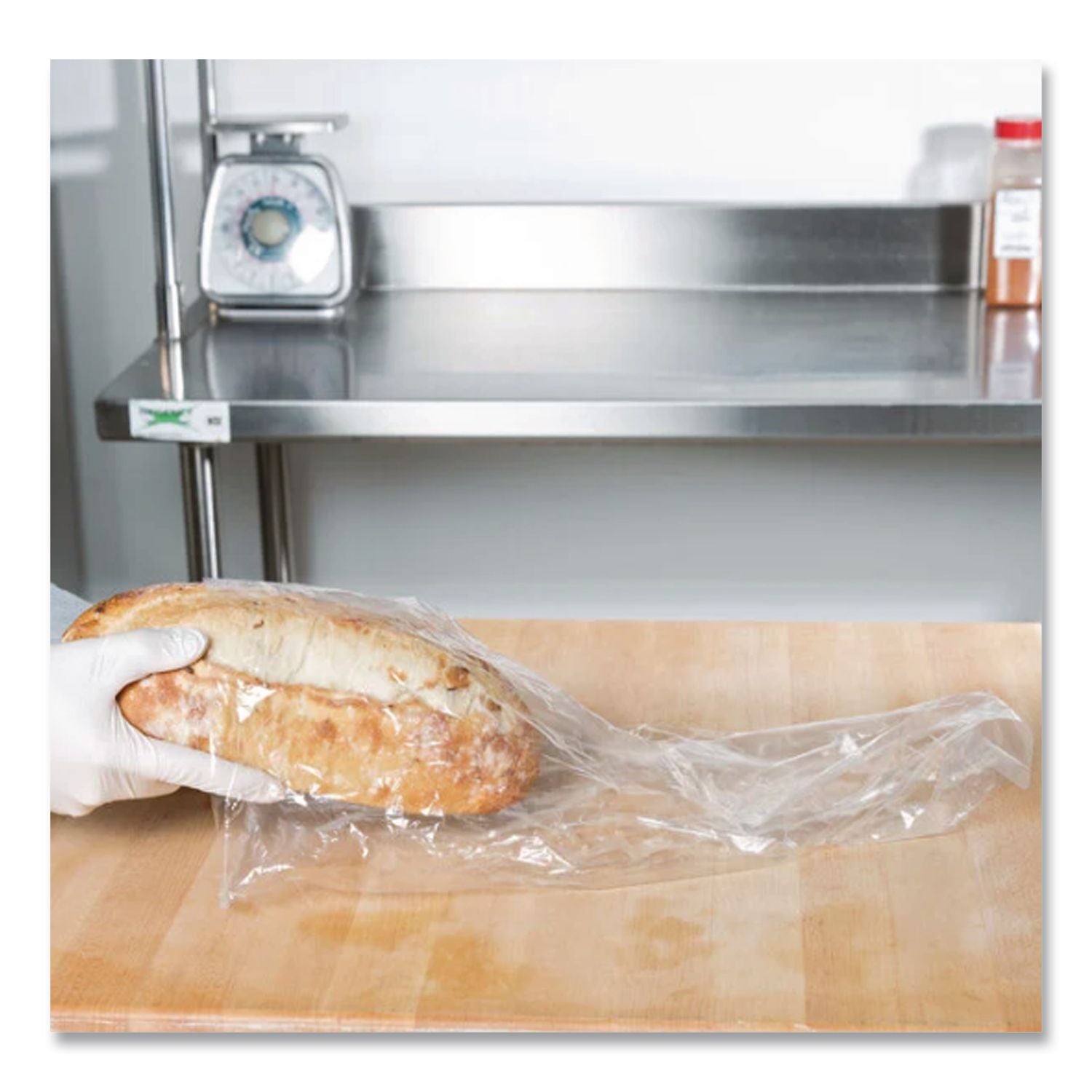 Food and Utility Bags, 8 qt, 1.2 mil, 8" x 18", Clear, 1,000/Carton