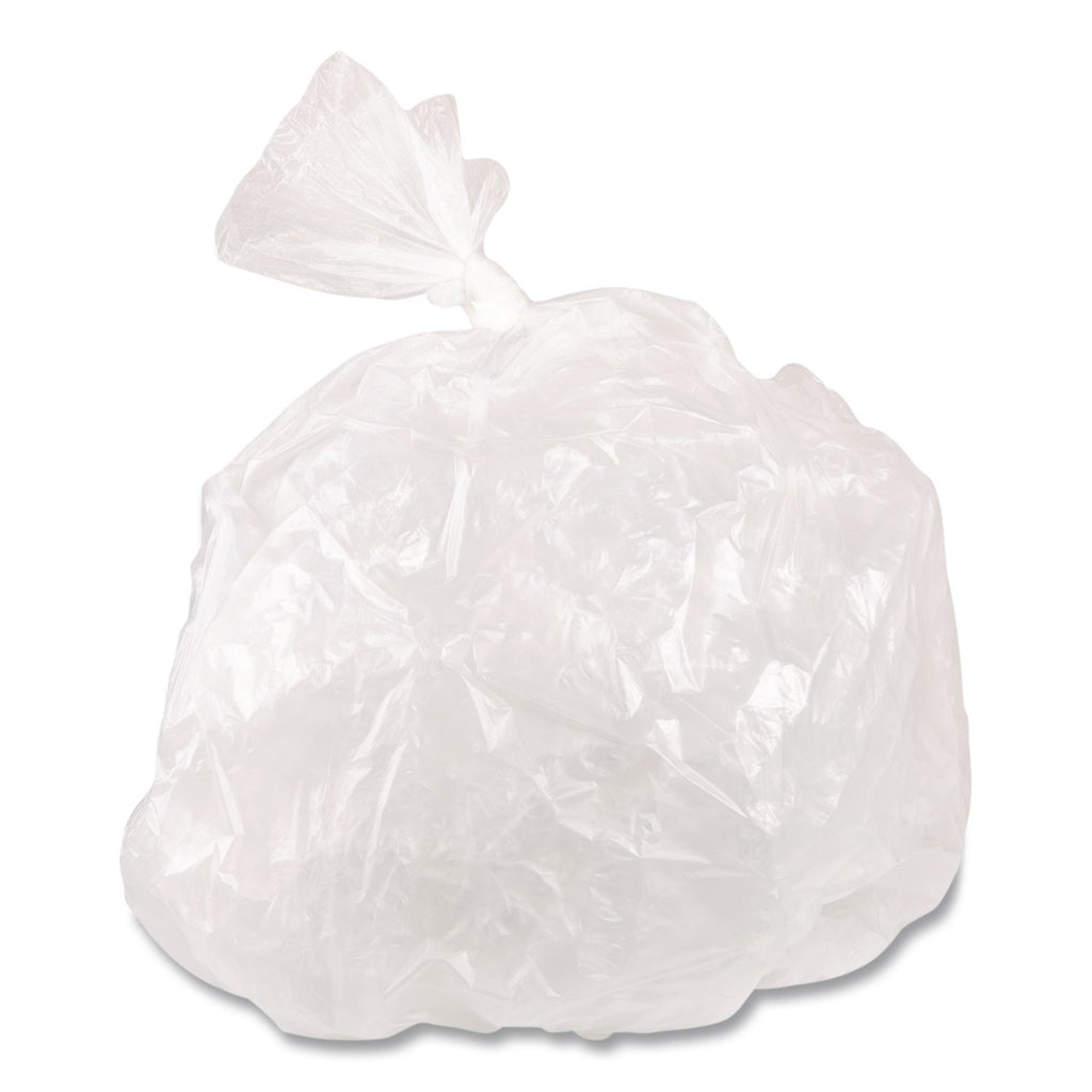 Food Bags, 22 qt, 1.2 mil, 10" x 24", Clear, 500/Carton