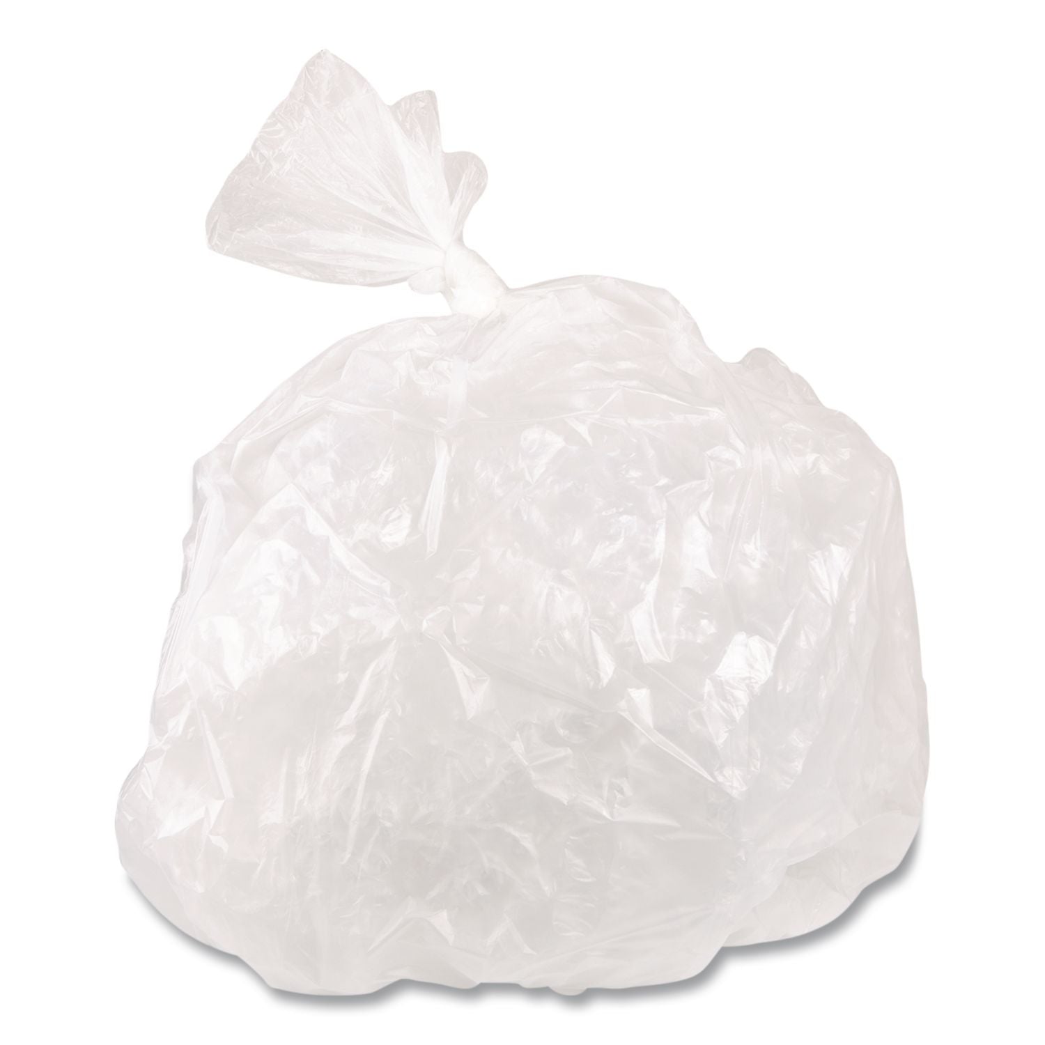 Food Bags, 22 qt, 1.2 mil, 10" x 24", Clear, 500/Carton