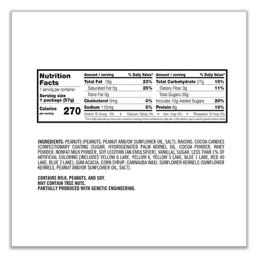 Nuts Caddy, Sweet 'N Salty Mix, 2 oz Packets, 24/Box