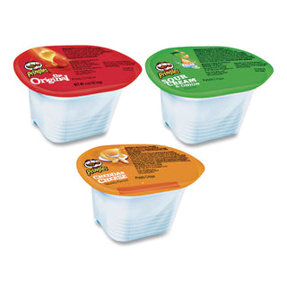 Potato Chips, Assorted, 0.67 oz Tub, 18 Tubs/Box, 2 Boxes/Carton, Ships in 1-3 Business Days