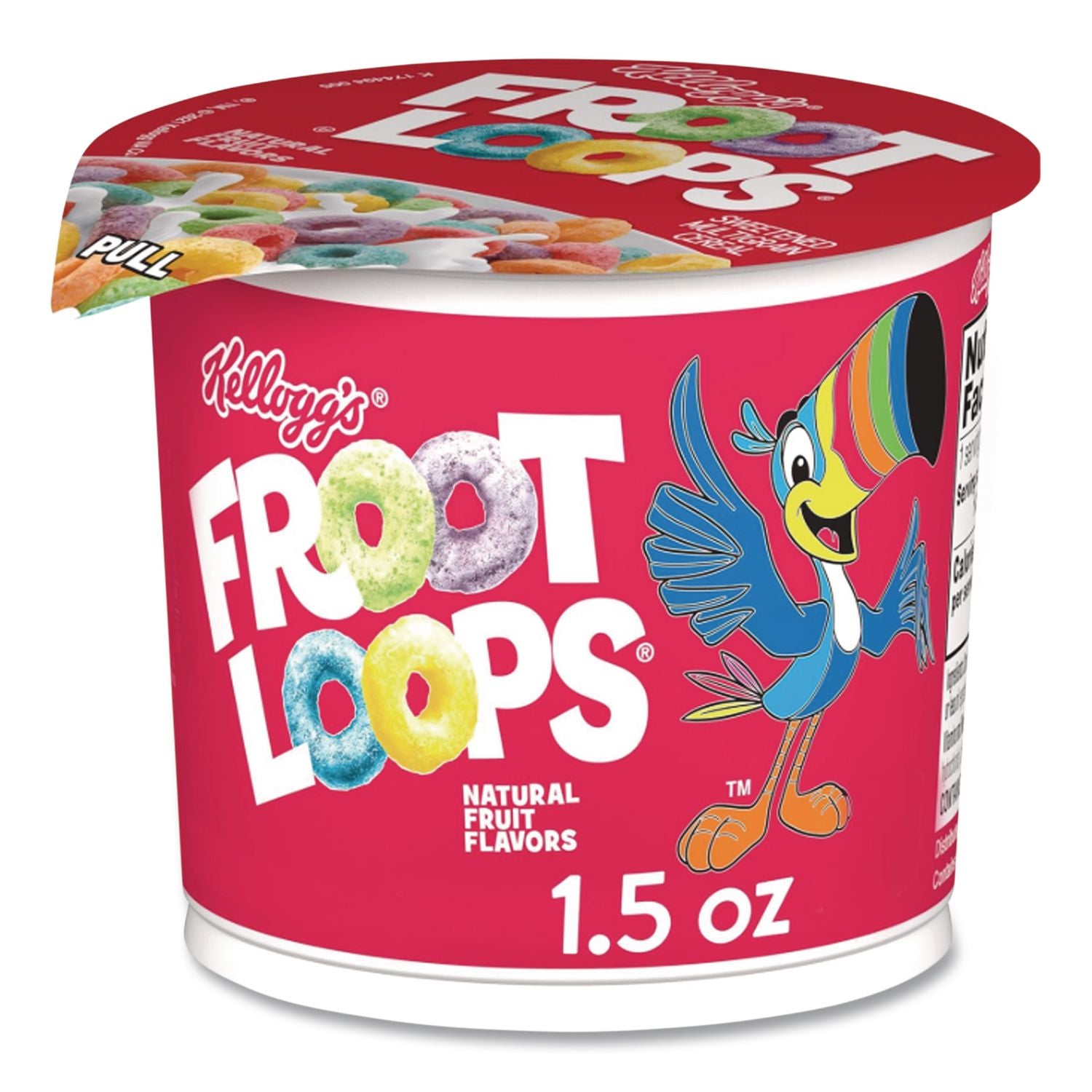 Froot Loops Breakfast Cereal, Single-Serve 1.5 oz Cup, 6/Box