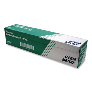 Metro Light-Duty PVC Film Roll with Cutter Box, 24" x 2,000 ft, Clear
