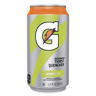 Thirst Quencher Can, Lemon-Lime, 11.6oz Can, 24/Carton