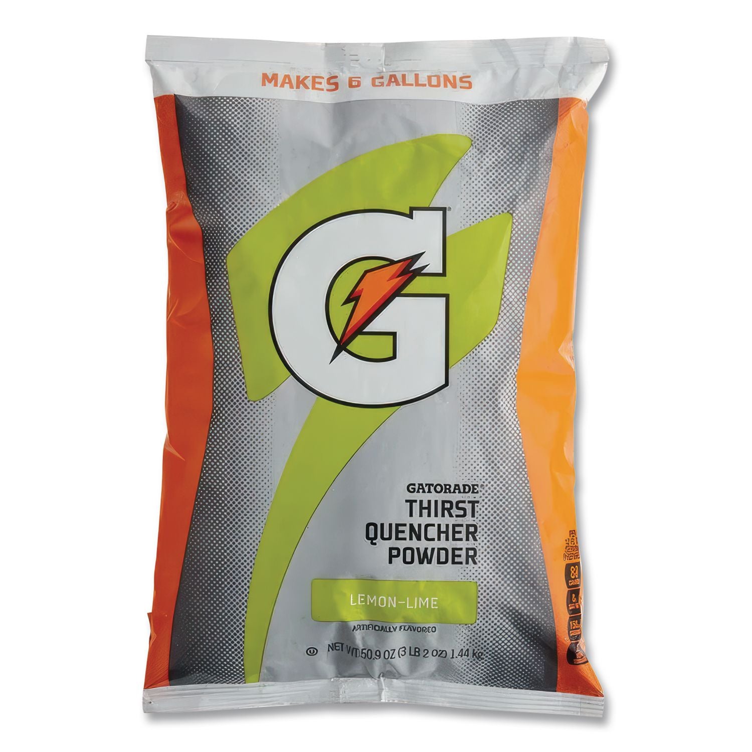 Original Powdered Drink Mix, Lemon-Lime, 51oz Packets, 14/Carton