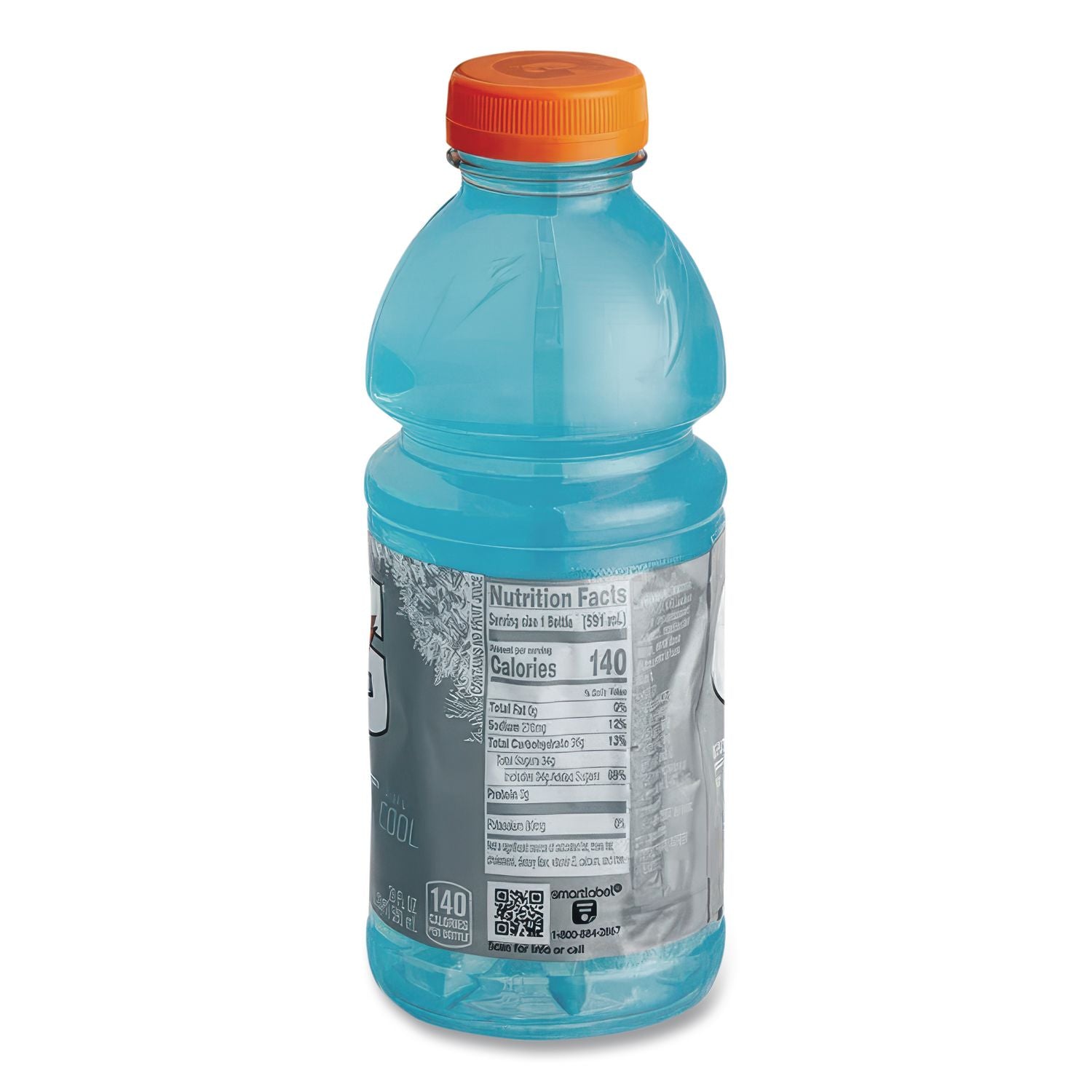 G-Series Perform 02 Thirst Quencher, Glacier Freeze, 20 oz Bottle, 24/Carton