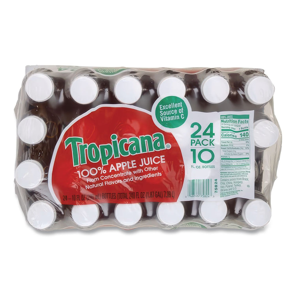 100% Juice, Apple, 10oz Bottle, 24/Carton