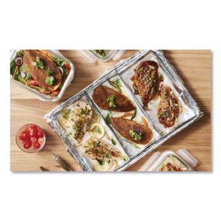 Pop-Up Interfolded Aluminum Foil Sheets, 12 x 10.75, Silver, 500/Box